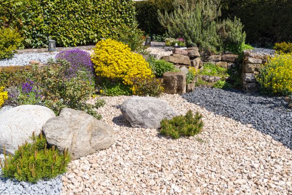 Decorative Gravel Installation in Portland