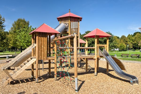 Playground Mulching Service in Portland