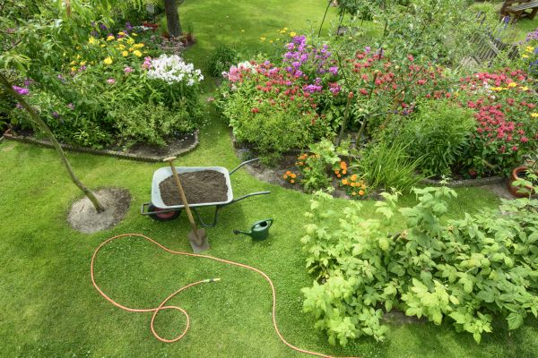 Flower Bed Construction in Portland