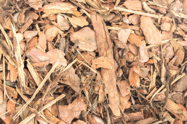 Bark Mulch Installation in Portland