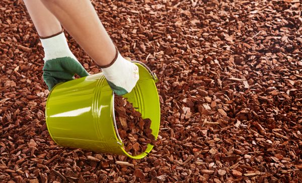 Wood Chip Landscaping in Portland